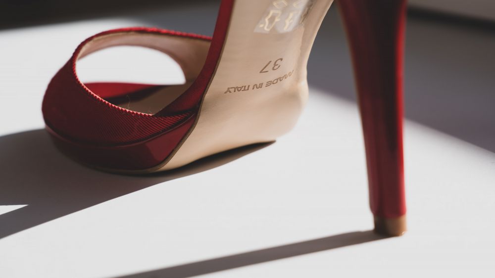 A Photo Of A Red High Heels 3682291